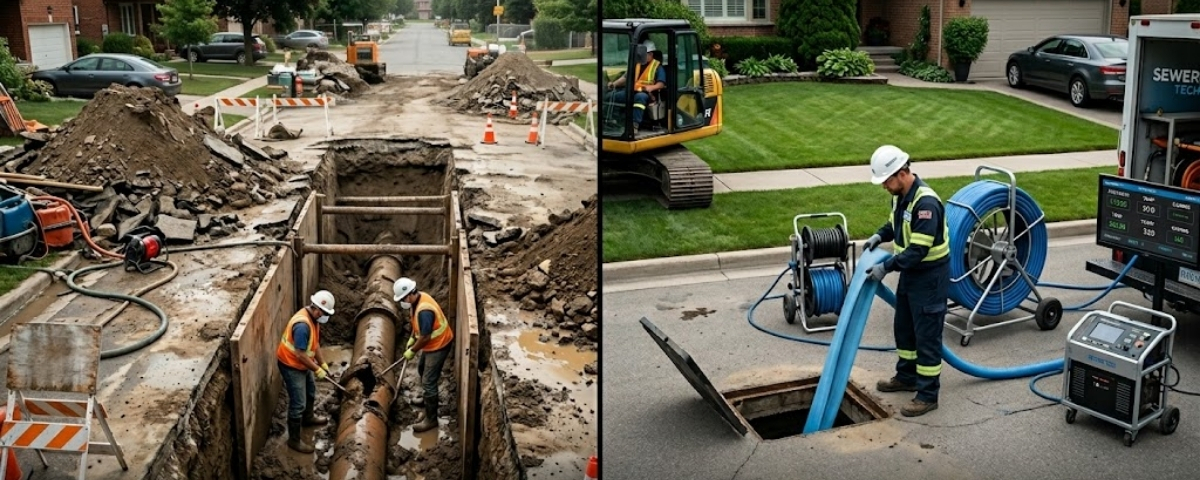Trenchless vs Traditional Sewer Repair What You Need to Know