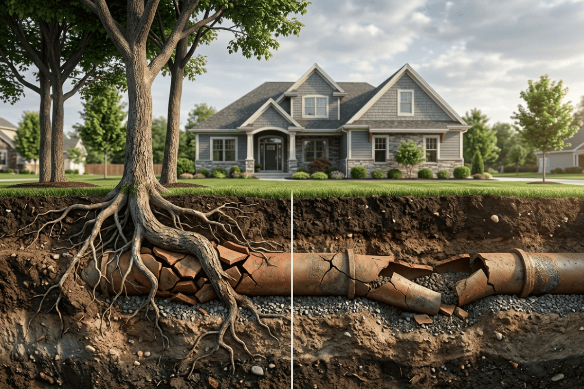 Tree Roots or Broken Pipes How to Know What's Really Causing Sewer Backups