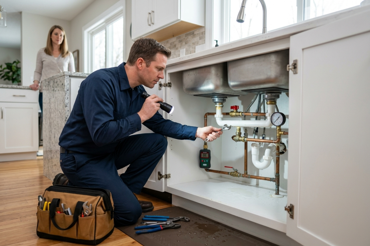 What Our Plumbers Check First During an Emergency Service Call